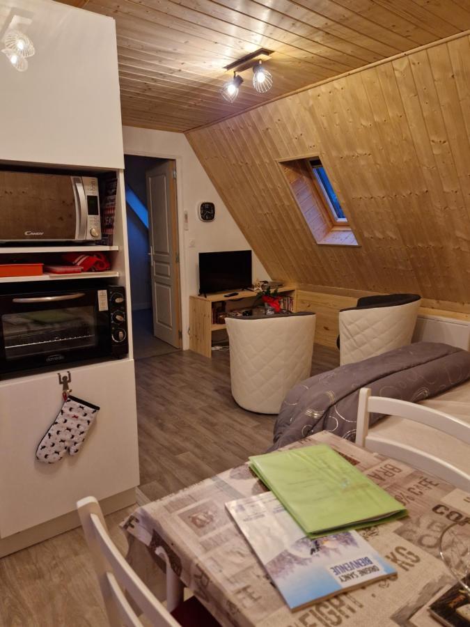 La Maison Des Fleurs Studio Le Mont-Dore Bagian luar foto